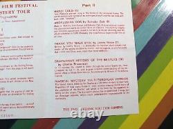 Vtg 1976 experimental film festival program Magical Mystery Salvador Dali +