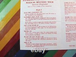 Vtg 1976 experimental film festival program Magical Mystery Salvador Dali +