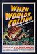 WHEN WORLDS COLLIDE CineMasterpieces ORIGINAL MOVIE POSTER SCI FI SPACE 1951