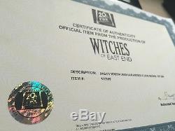 WITCHES OF EAST END Screen Used Movie Prop II with COA
