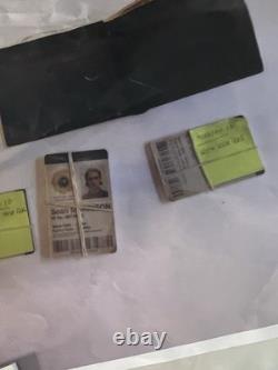 Wallet and ID cards from movie Foreigner movie memorbilia