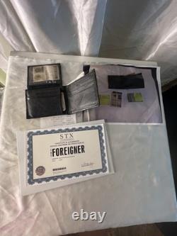Wallet and ID cards from movie Foreigner movie memorbilia