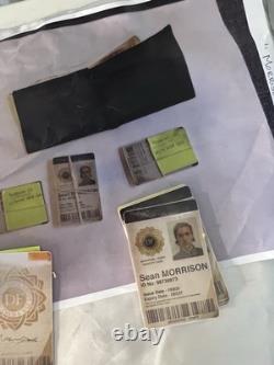 Wallet and ID cards from movie Foreigner movie memorbilia