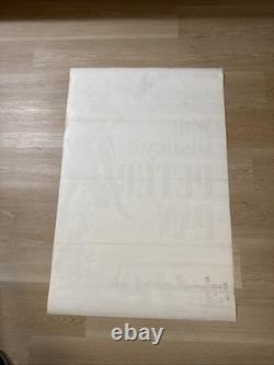 Walt Disney Peter Pan One Sheet Original Poster 69/138 1969 Buena Vista
