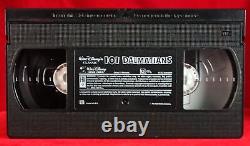 Walt Disney's 101 Dalmatians The Classics Collection Black Diamond VHS 1992 Rare