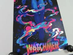 Watchmen Movie Screen Print Poster Foil Variant Peter Diamond BNG Mondo Art