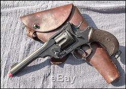 Webley WG Army Model Indiana Jones IV Gun Prop Replica and Original Holster