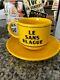 Wes Anderson The French Dispatch Les Sans Blague Yellow Cup/Mug & Saucer