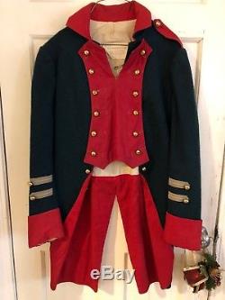 Wonderful Revolutionary War Coat Used As Movie Prop For Paramount Pictures