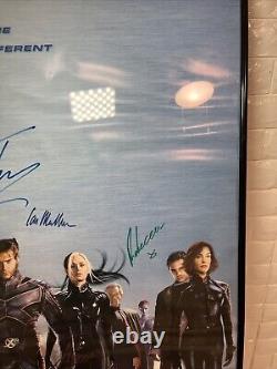 X-MEN 2 (2003) 40x27 Signed Poster with COA Patrick Stewart, Huge Jackman +12