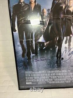 X-MEN 2 (2003) 40x27 Signed Poster with COA Patrick Stewart, Huge Jackman +12