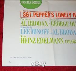 Yellow Submarine 1968 No Reserve! The Beatles, Original One Sheet