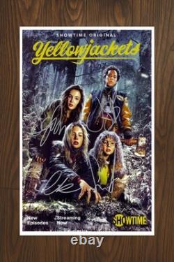 YELLOWJACKETS Signed Movie Poster 11x17 with COA Authentic Memorabilia