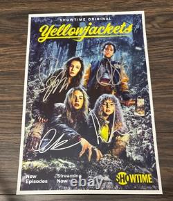YELLOWJACKETS Signed Movie Poster 11x17 with COA Authentic Memorabilia